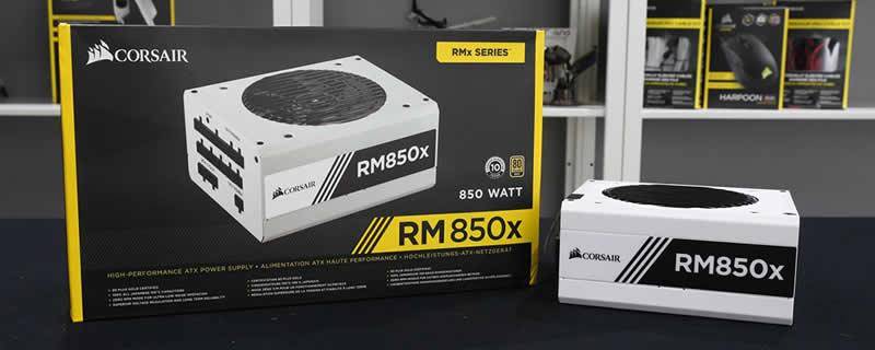 RM Series™ RM850 — 850 Watt 80 PLUS® Gold Certified Fully Modular PSU (EU)