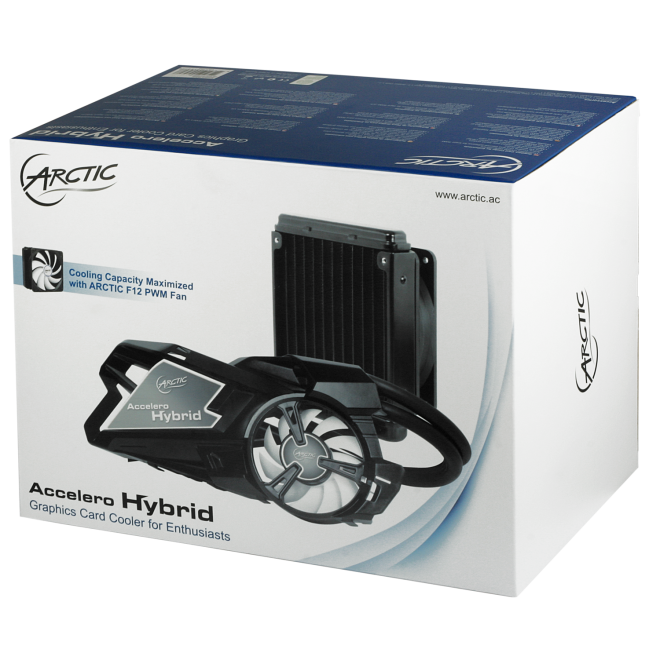 Accelero Hybrid Liquid Cooling Video Cards Finally Made Simple