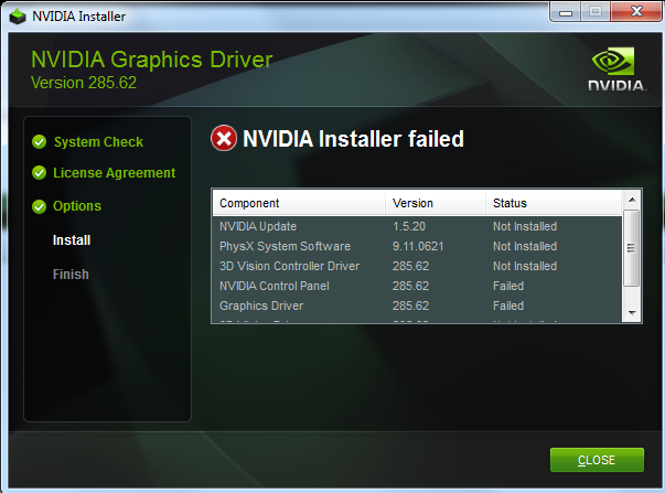 nvidia graphics card update