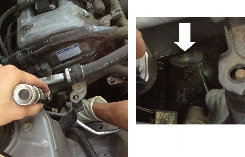 Fixing a Broken Bolt of the Serpentine Belt Tensioner (Toyota Corolla)
