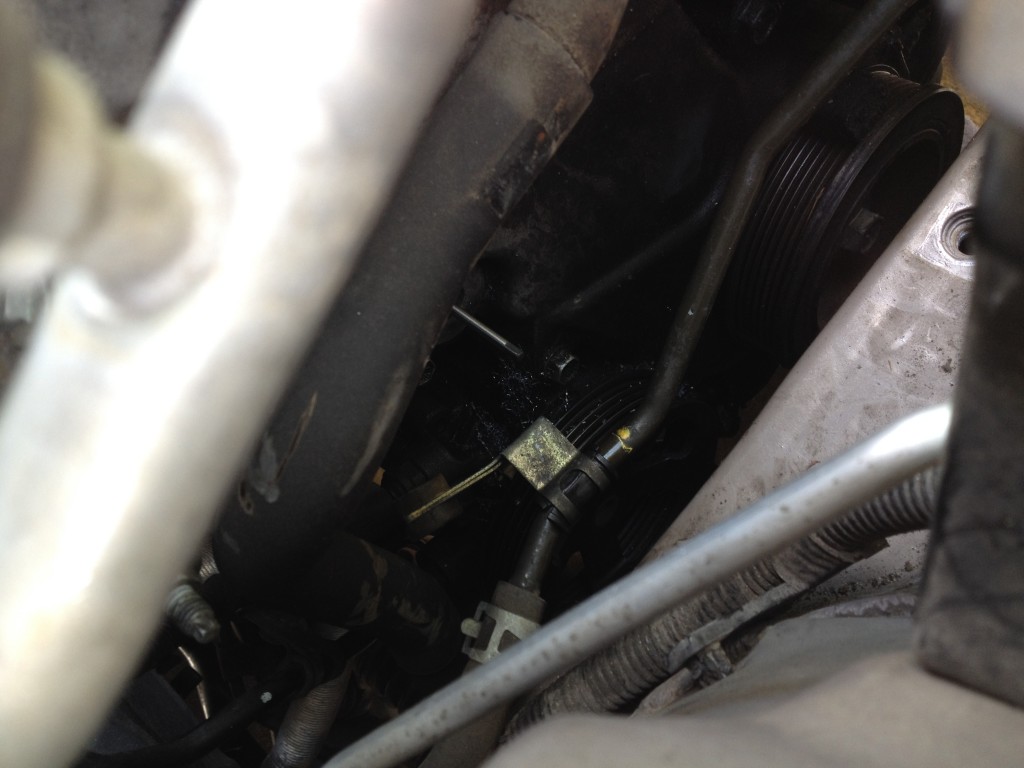 Fixing a Broken Bolt of the Serpentine Belt Tensioner (Toyota Corolla)