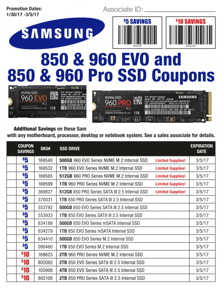MicroCenter Special Deals Coupon