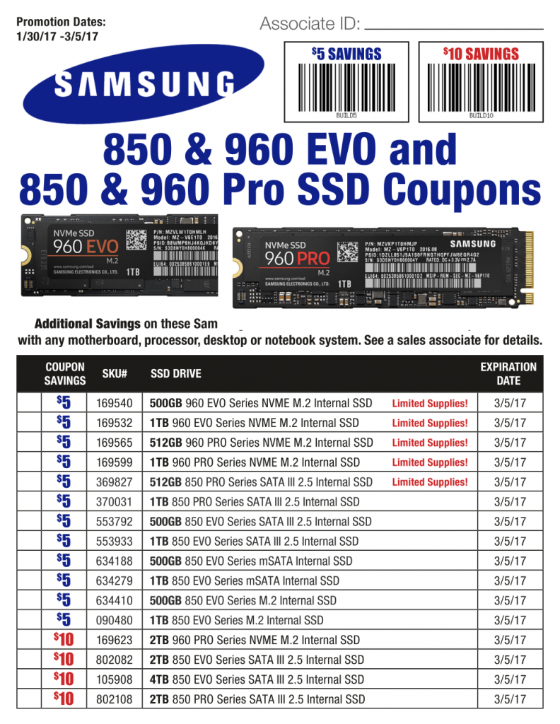 MicroCenter Special Deals & Coupon