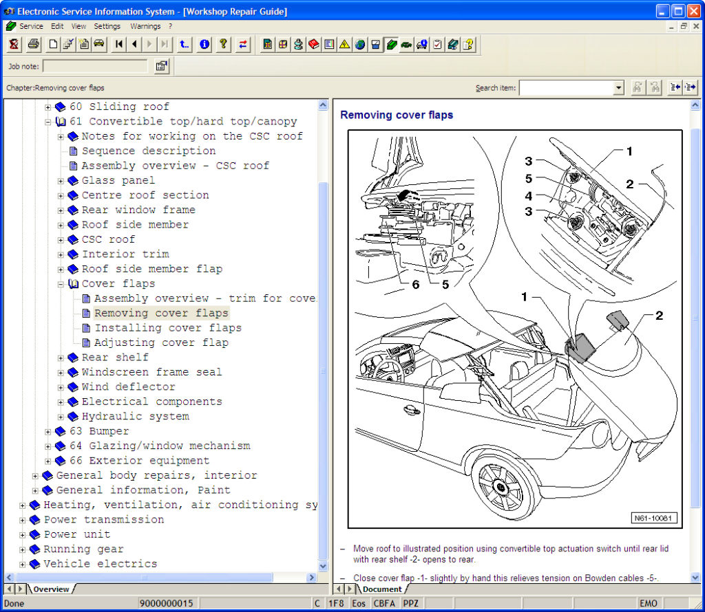 Download Volkswagen Eos Repair Manual for 2006-2015 Models