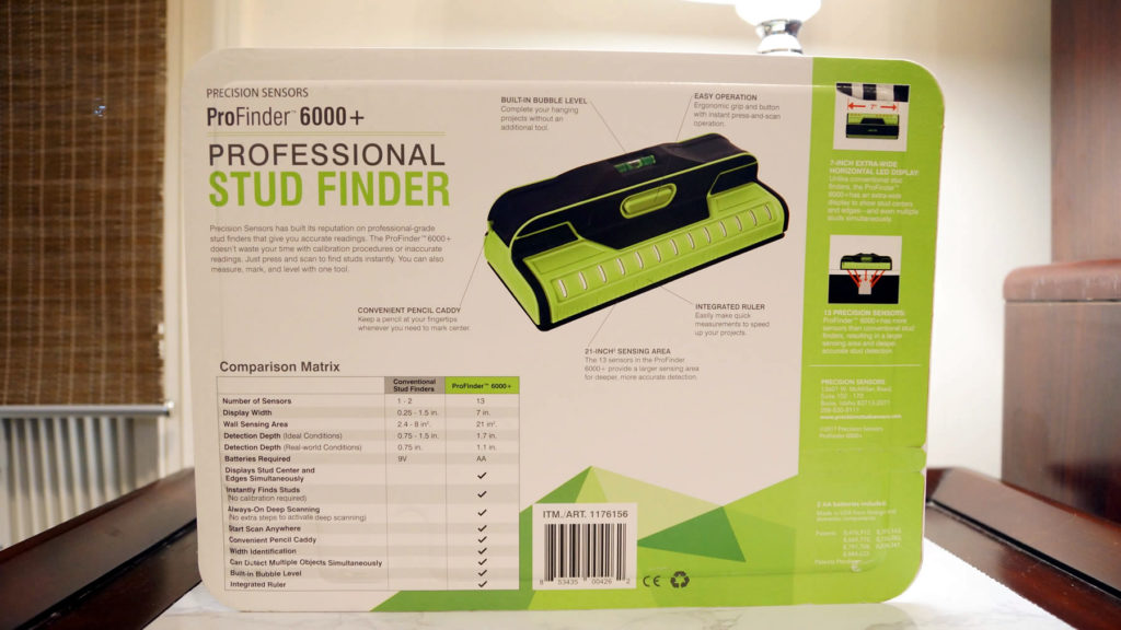 Professional Stud Finder for sale online Precision Sensor Profinder 6000 
